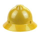 REXZUS Hard Hat Safety Helmet 6 Point Ratcheting System, Men Women Safety Helmet, Water Transfer Safety Helmet for Workers