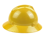 REXZUS Hard Hat Safety Helmet 6 Point Ratcheting System, Men Women Safety Helmet, Water Transfer Safety Helmet for Workers