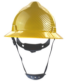 REXZUS Hard Hat Safety Helmet 6 Point Ratcheting System, Men Women Safety Helmet, Water Transfer Safety Helmet for Workers