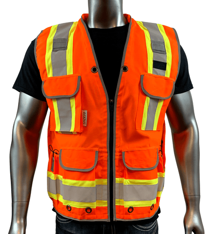 Buy Wholesale China Reflective Vest,safety Vest With 2 Inch Dual